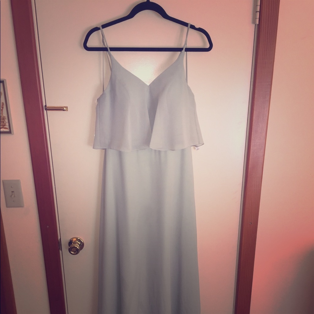 Mint green dress